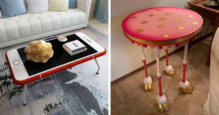 52 Times Furniture Designers Went Crazy And Created The Most Bizarre Things