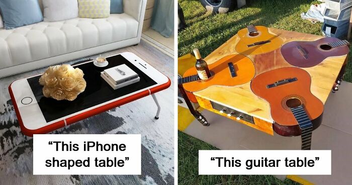 52 Times Furniture Designers Went Crazy And Created The Most Bizarre Things