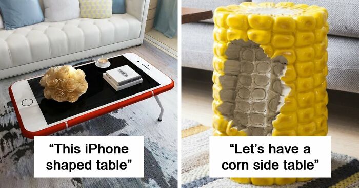 52 Times Furniture Designers Went Crazy And Created The Most Bizarre Things