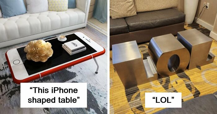 52 Times Furniture Designers Went Crazy And Created The Most Bizarre Things