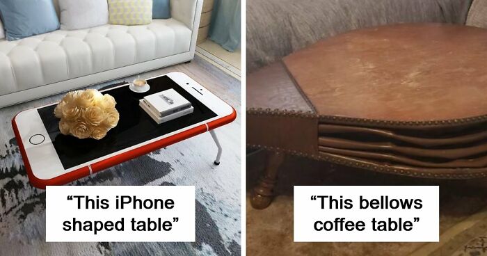 52 Times Furniture Designers Went Crazy And Created The Most Bizarre Things