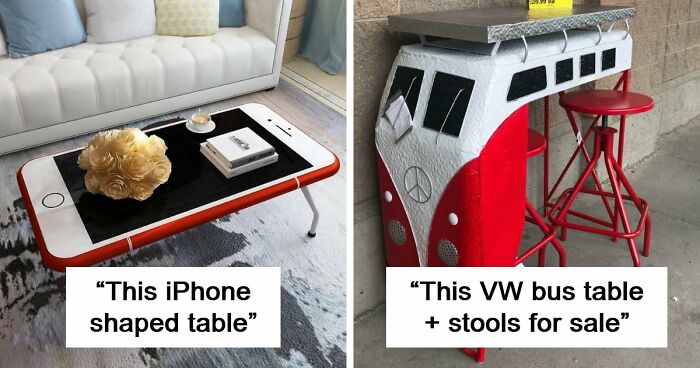 52 Times Furniture Designers Went Crazy And Created The Most Bizarre Things