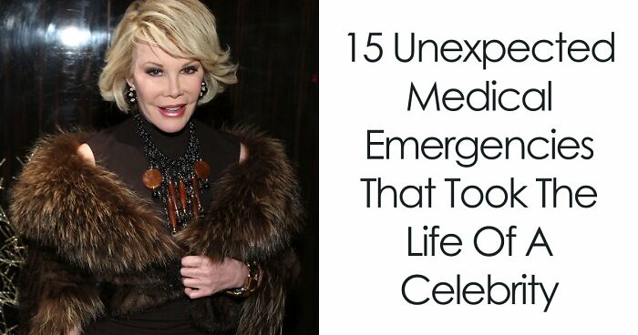 15 Unexpected Medical Emergencies That Took The Life Of A Celebrity, As The World Grieves For Bonnie Tyler