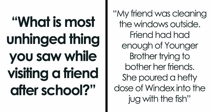 29 Kids Who Once Came Over To Friends After School, And Found Some Skeletons In Their Family Closets