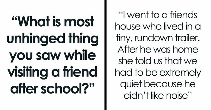 29 Kids Who Once Came Over To Friends After School, And Found Some Skeletons In Their Family Closets