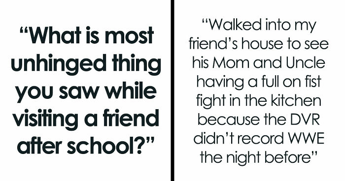 29 Kids Who Once Came Over To Friends After School, And Found Some Skeletons In Their Family Closets