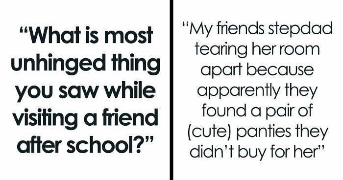 29 Kids Who Once Came Over To Friends After School, And Found Some Skeletons In Their Family Closets