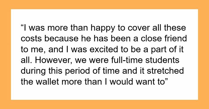 Guy Cancels Wedding For Another Woman, Angry Groomsman Wants Back $850 That He Spent On All Expenses