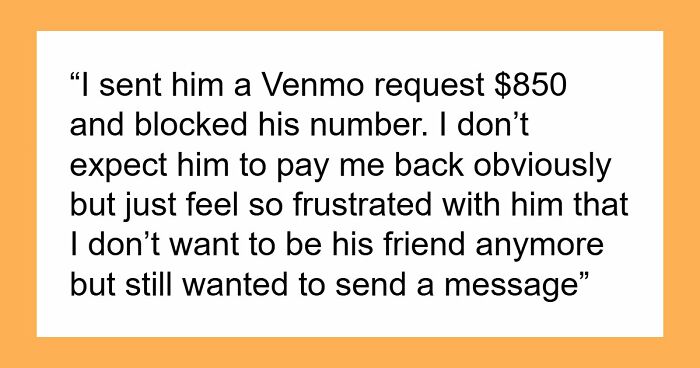 Guy Cancels Wedding For Another Woman, Angry Groomsman Wants Back $850 That He Spent On All Expenses