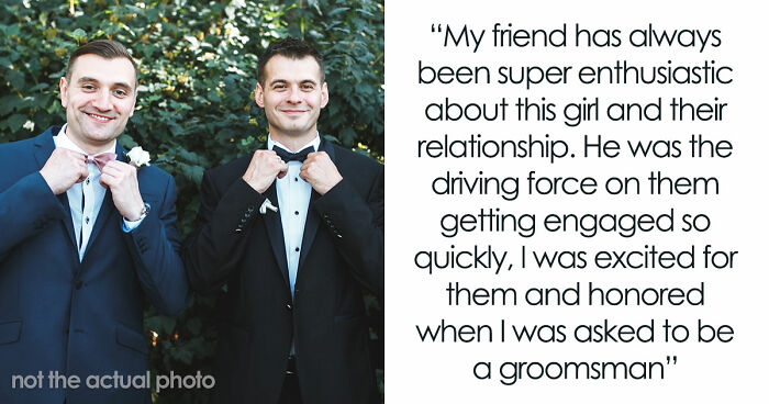 Guy Cancels Wedding For Another Woman, Angry Groomsman Wants Back $850 That He Spent On All Expenses