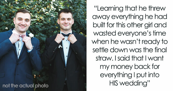 Guy Cancels Wedding For Another Woman, Angry Groomsman Wants Back $850 That He Spent On All Expenses