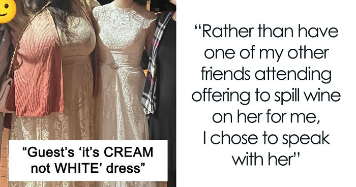 Wedding Guest Claims She Had “Nothing Else To Wear,” Bride Isn’t Buying Her Excuse