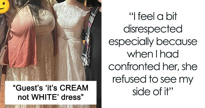 Wedding Guest Claims She Had “Nothing Else To Wear,” Bride Isn’t Buying Her Excuse