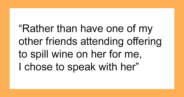 Wedding Guest Claims She Had “Nothing Else To Wear,” Bride Isn’t Buying Her Excuse
