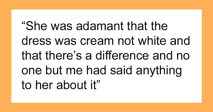 Wedding Guest Claims She Had “Nothing Else To Wear,” Bride Isn’t Buying Her Excuse