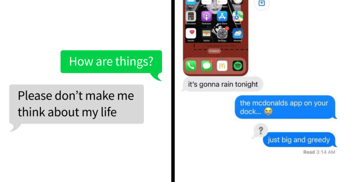 53 Bizarre Text Conversations That Prove You Never Know What’s Going On In People’s Phones