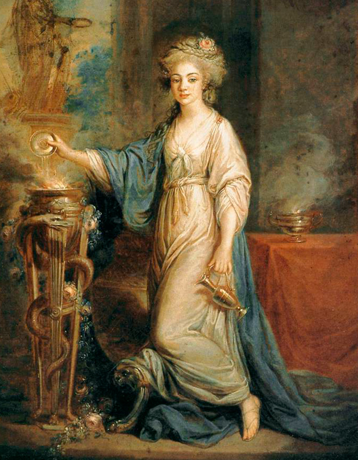 Historical fashion: A regal woman in an elaborate dress, embodying the historical craze where bigger was the height of fashion. Historical fashion: A regal woman in an elaborate dress, embodying the historical craze where bigger was the height of fashion.