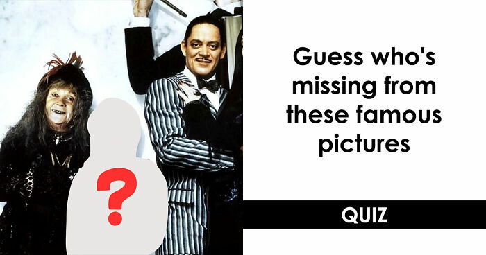 “Think You Know Pop Culture?”: Guess The Missing Celebrity In 20 Iconic Pictures