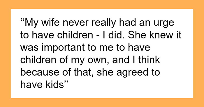 Man Pressures Wife To Have Children She Never Wanted, Gets A Harsh Reality Check 7 Years And 2 Kids Later