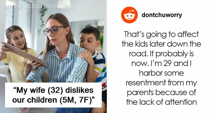 Man Pressures Wife To Have Children She Never Wanted, Gets A Harsh Reality Check 7 Years And 2 Kids Later