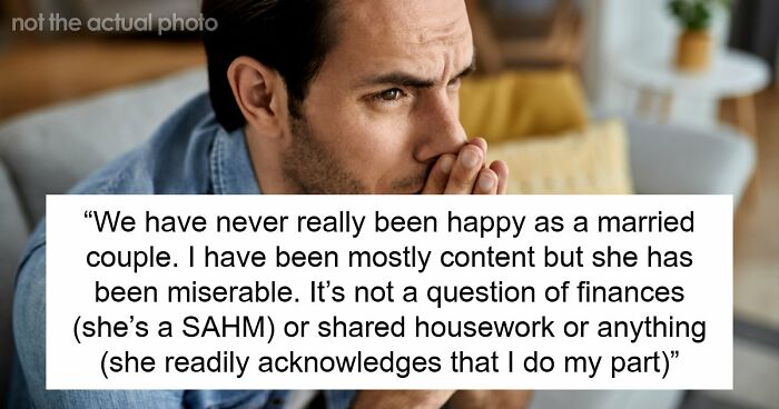 Guy Doesn’t Know What It Means To “Open Up Emotionally,” Wife Of 10 Years On Brink Of Divorce