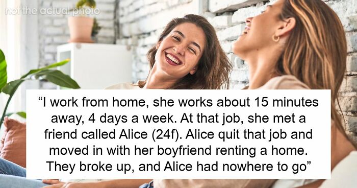 40YO Woman Prioritizes 24YO Friend’s Comfort Over Hubby, Lets Her Stay In Their House Indefinitely