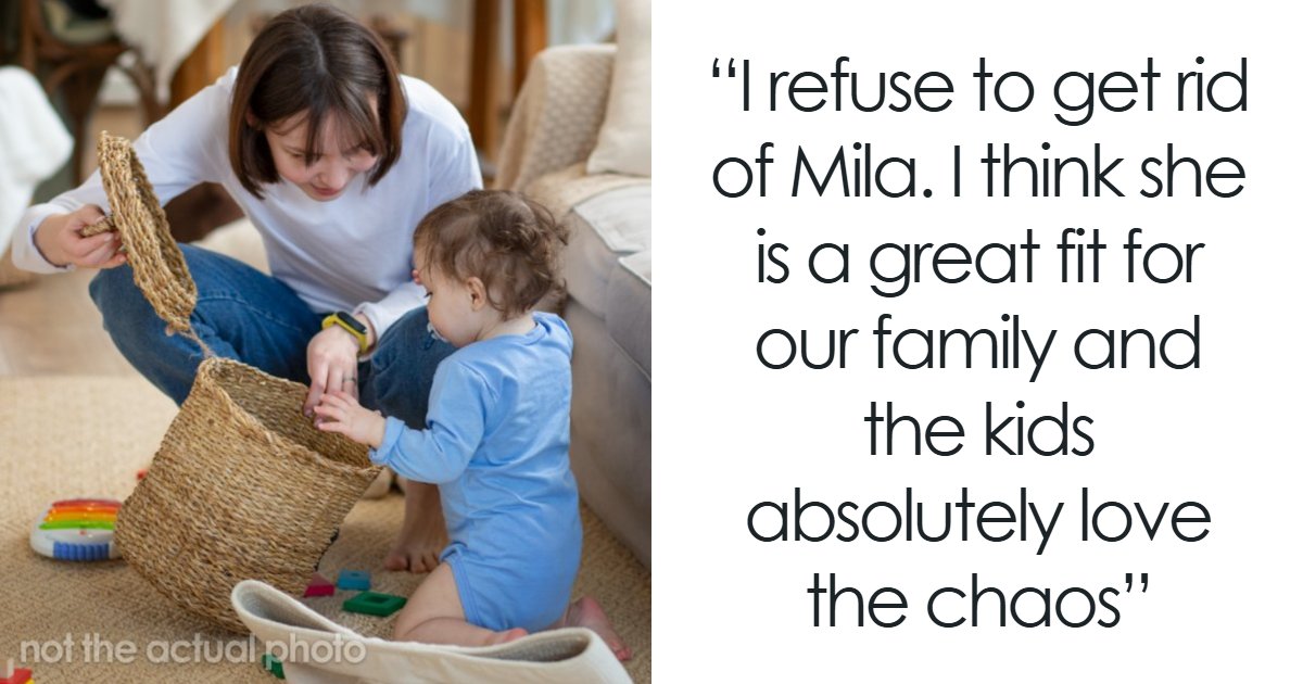 Husband Can't Stand Chaotic Nanny, Can't Believe How She Handles The Kids | Bored Panda