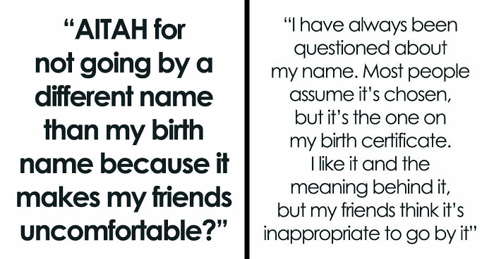 Friends Stage An Intervention For Woman With A Weird Name, Make Ludicrous Demands