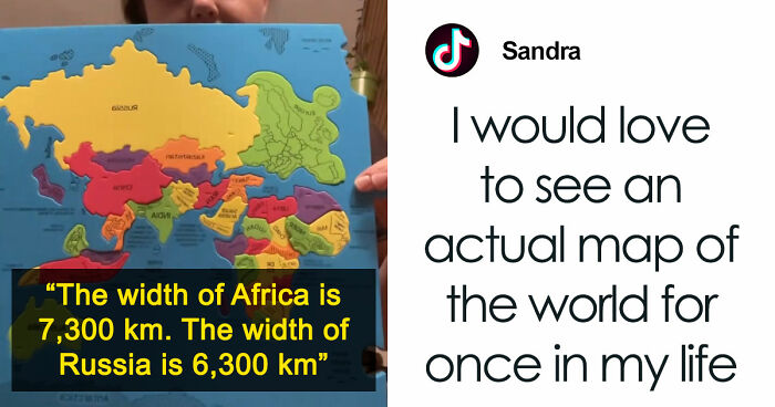 Viral Comparison Showing Just How Wrong Our Maps Actually Are Leaves People Stunned