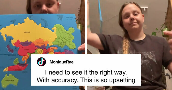Woman Shows The Actual Scale Of The Continents, And It’s Crazier Than You Think