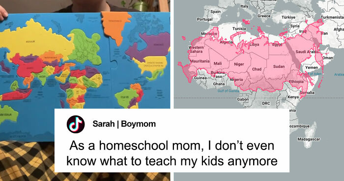 Woman Shows The Actual Scale Of The Continents, And It’s Crazier Than You Think