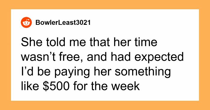 Woman Helps Friend Escape A Stressful Situation, Then Gets An Unexpected $500 Request