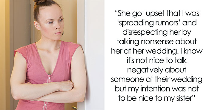 Bride Keeps Bridesmaid’s BF Off The Wedding Guest List, Accuses Sister Of Spreading Rumors Later