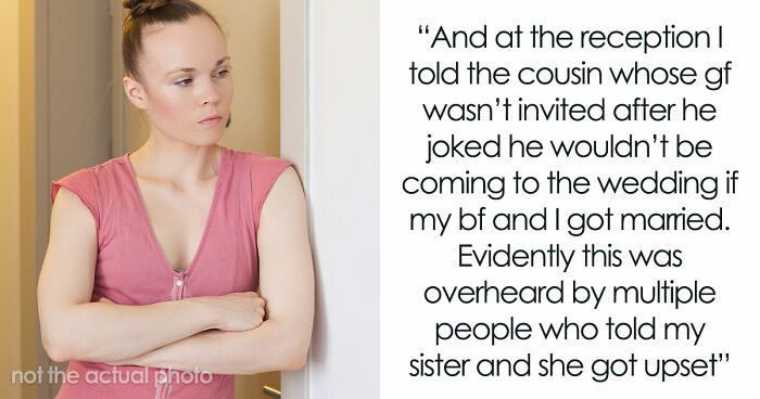 Bride Keeps Bridesmaid’s BF Off The Wedding Guest List, Accuses Sister Of Spreading Rumors Later