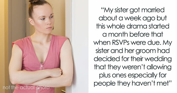 Woman Finds Out There’s No Room For Her BF At Her Sister’s Wedding, Bride’s Attempt To Lie Fails