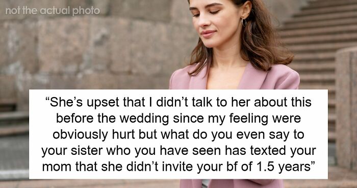 Bride Keeps Bridesmaid’s BF Off The Wedding Guest List, Accuses Sister Of Spreading Rumors Later