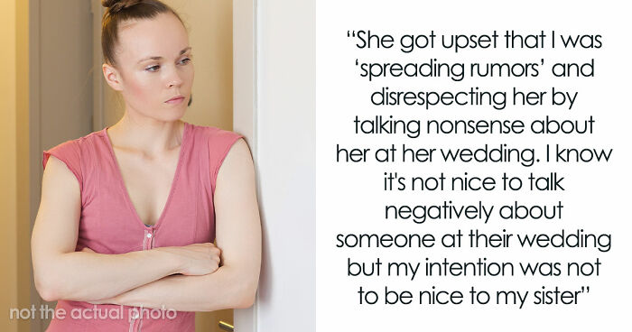 Bride Keeps Bridesmaid’s BF Off The Wedding Guest List, Accuses Sister Of Spreading Rumors Later