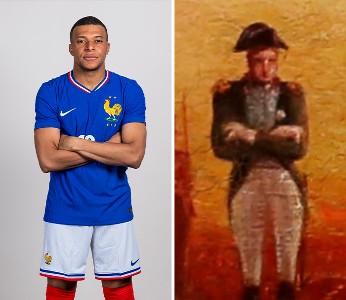 World Cup 2026: Kylian Mbappe's pose, an accidental recreation of a historical art figure.