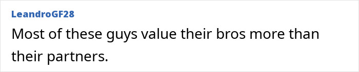 Comment on World Cup hero's treatment of girlfriend: Guys value bros more than partners, enraging female fans. Comment on World Cup hero's treatment of girlfriend: Guys value bros more than partners, enraging female fans.