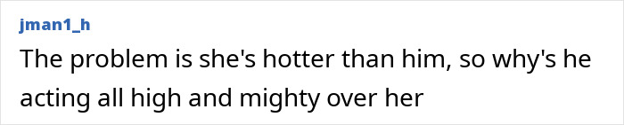 A comment questioning why the World Cup hero acts high and mighty towards his girlfriend, who is hotter than him. A comment questioning why the World Cup hero acts high and mighty towards his girlfriend, who is hotter than him.