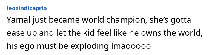 A comment by leozindicaprio about the World Cup hero's treatment of girlfriend and female fans. A comment by leozindicaprio about the World Cup hero's treatment of girlfriend and female fans.