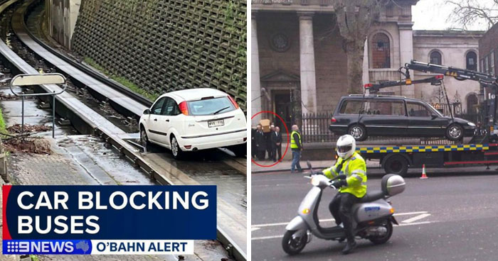 92 Pictures Of People Who Probably Shouldn’t Have A License: “Can’t Park There Mate”