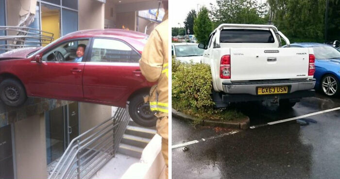 92 Pictures Of People Who Probably Shouldn’t Have A License: “Can’t Park There Mate”