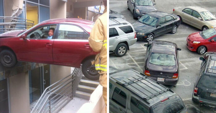 92 Pictures Of People Who Probably Shouldn’t Have A License: “Can’t Park There Mate”