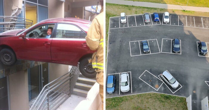 92 Pictures Of People Who Probably Shouldn’t Have A License: “Can’t Park There Mate”