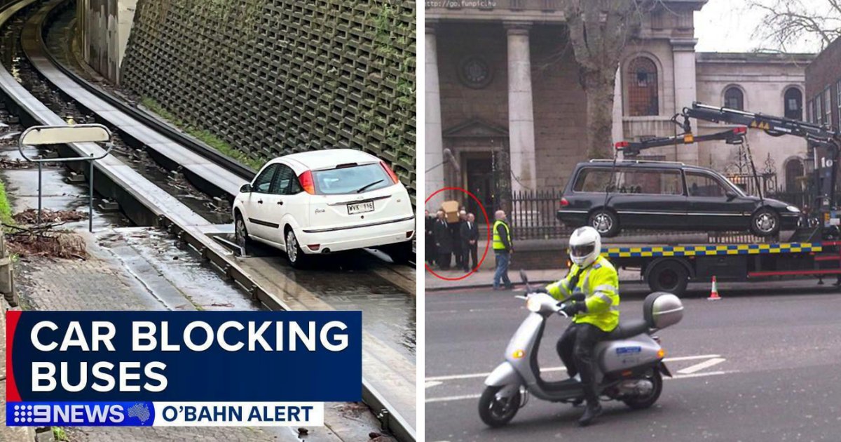 92 Pictures Of People Who Probably Shouldn’t Have A License: “Can’t Park There Mate”