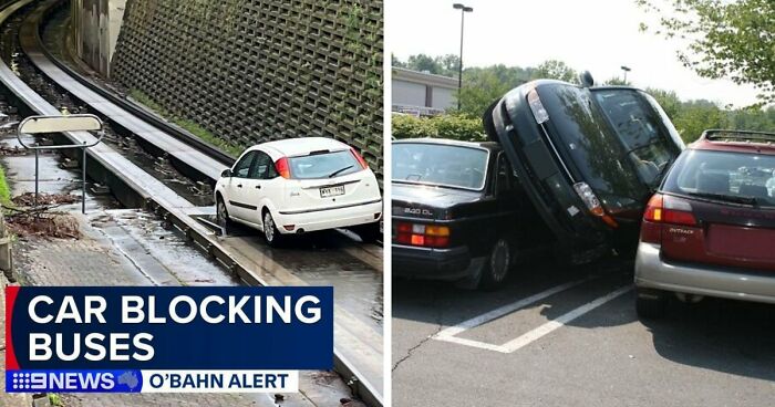 92 Pictures Of People Who Probably Shouldn’t Have A License: “Can’t Park There Mate”