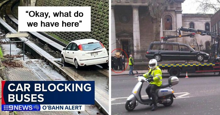 92 Pictures Of People Who Probably Shouldn’t Have A License: “Can’t Park There Mate”