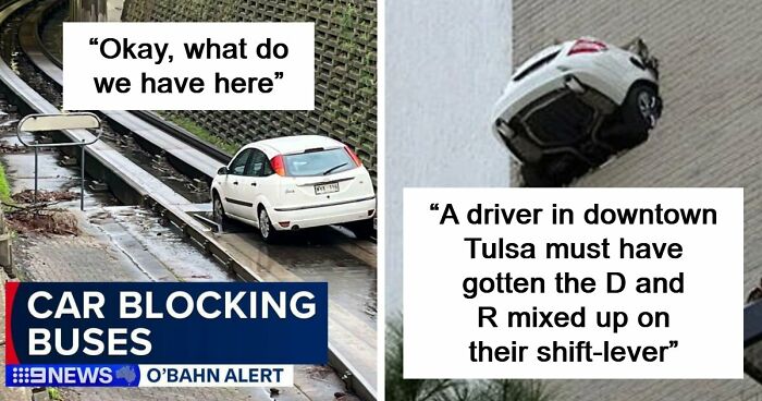 92 Pictures Of People Who Probably Shouldn’t Have A License: “Can’t Park There Mate”