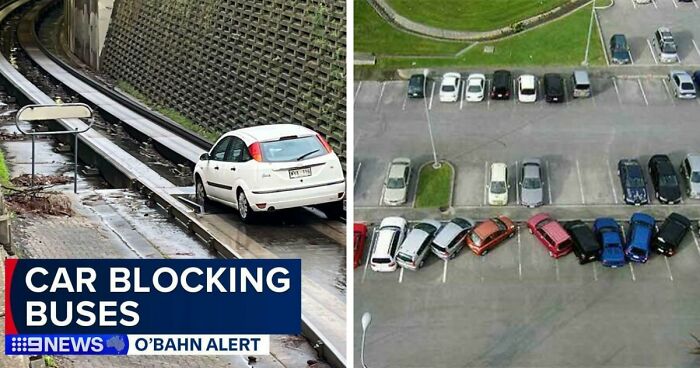 92 Pictures Of People Who Probably Shouldn’t Have A License: “Can’t Park There Mate”